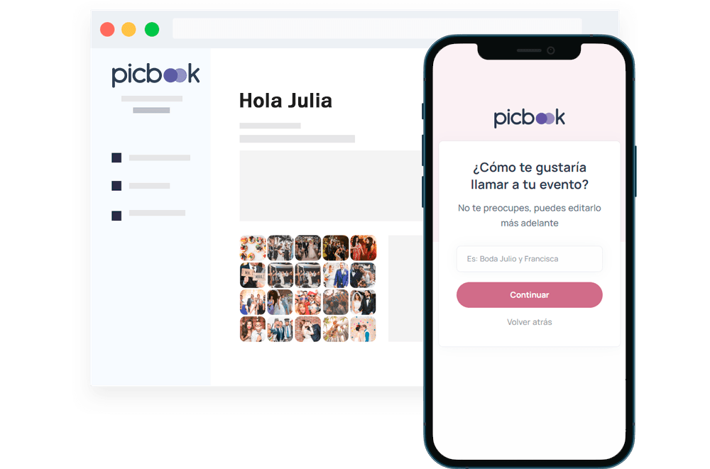 Picbook - Fotos y vídeos invitados boda